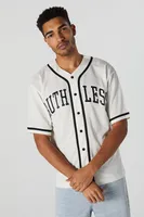 Ruthless Graphic Baseball Jersey