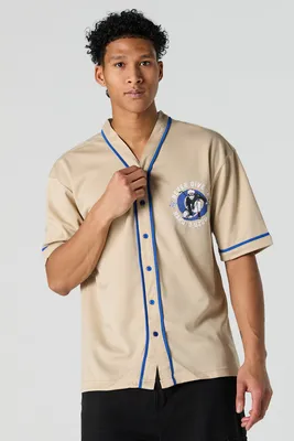 Naruto Graphic Button-Up Jersey