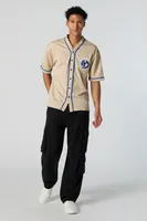 Naruto Graphic Button-Up Jersey