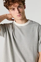 T-shirt ras du cou en tricot