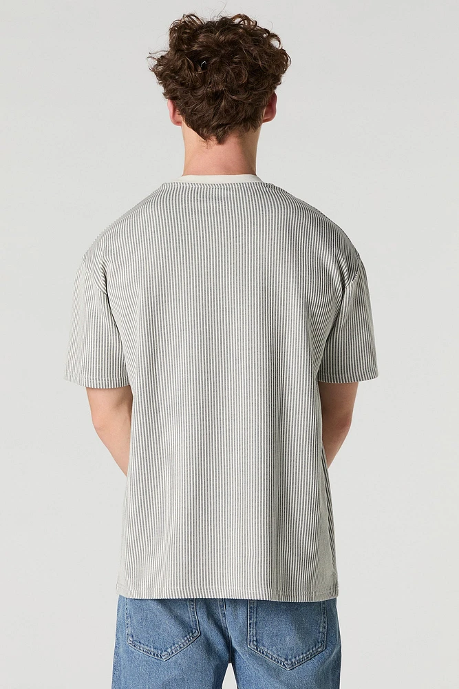 T-shirt ras du cou en tricot