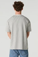 T-shirt ras du cou en tricot