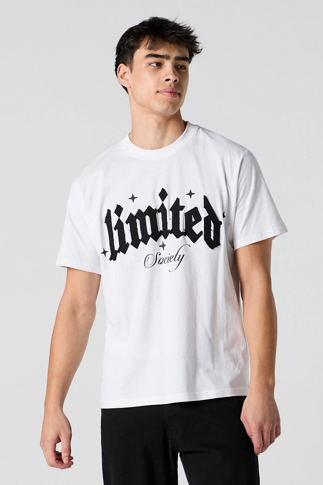 T-shirt à imprimé Limited Society