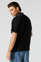 Embroidered Polo T-Shirt