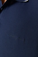 Polo avec motif brodé