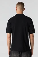 Geo Striped Polo