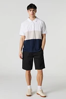Colourblock Polo T-Shirt
