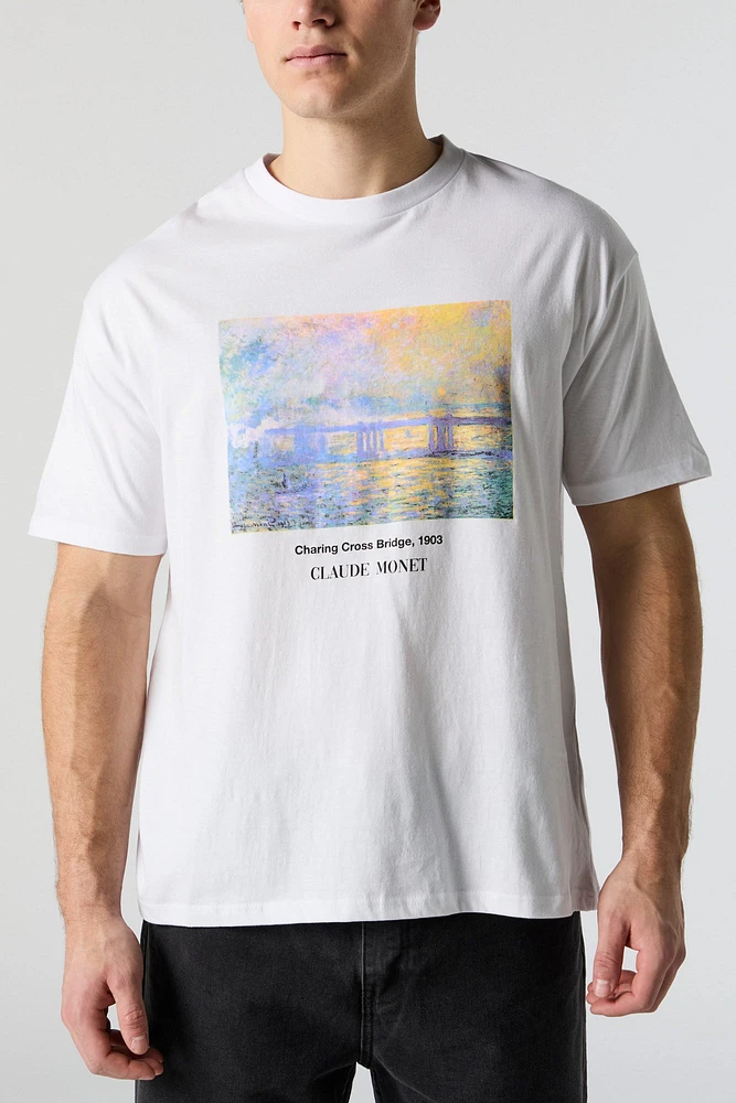 Claude Monet Graphic T-Shirt