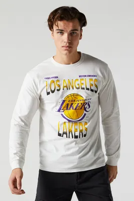 Lakers Graphic Long Sleeve Top