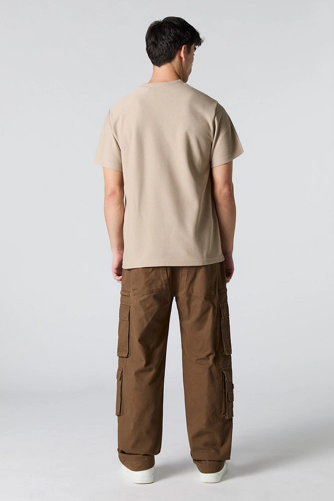 6 Pocket Straight Leg Cargo Pant