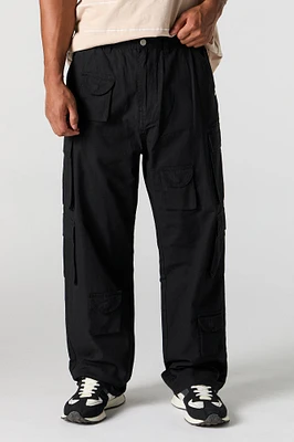 Pantalon cargo ample avec huit poches