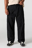 Pantalon cargo ample avec huit poches