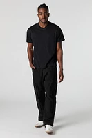 Multi Pocket Straight Leg Cargo Pant