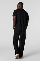 Multi Pocket Straight Leg Cargo Pant