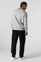 Zip Pocket Drawstring Cargo Pant