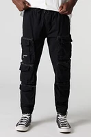 All Saint Society Graphic Cargo Jogger