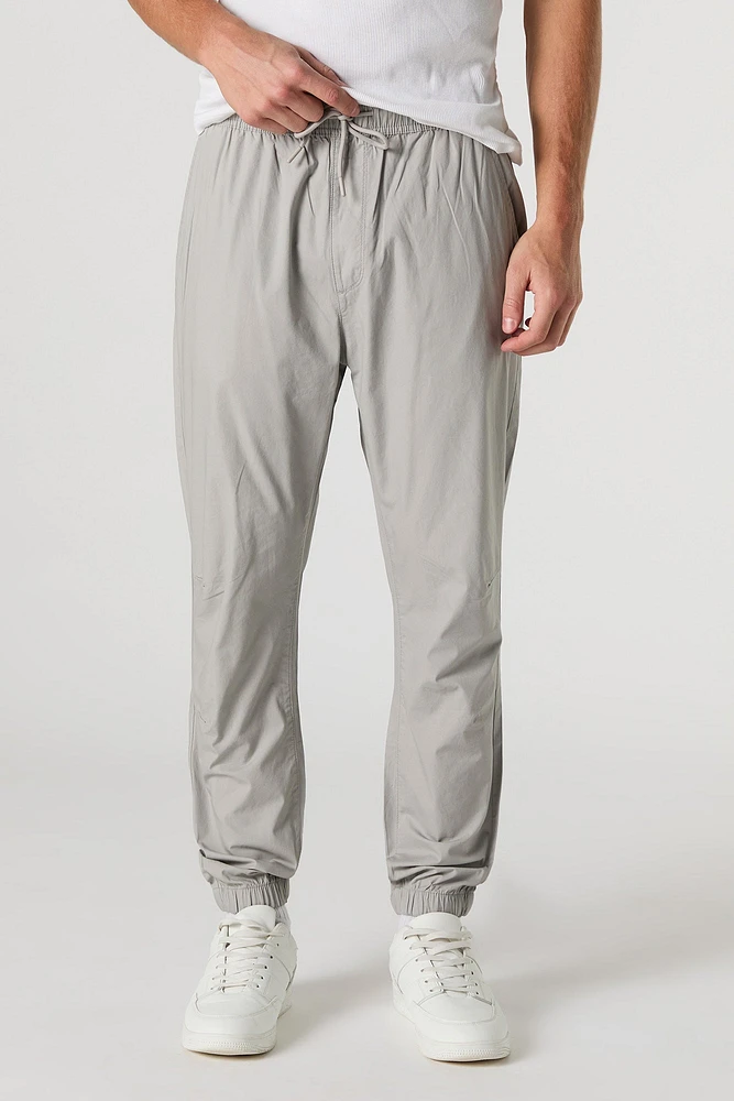 Jogger classique en popeline