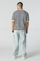 Low Rise Baggy Cargo Jean