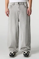 Grey Wash Super Baggy Jean