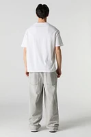 Grey Wash Super Baggy Jean