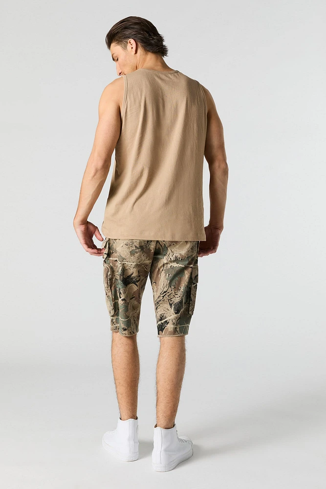 Short cargo avec poches multiples