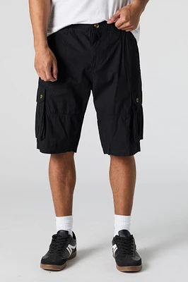Button Pocket Longline Cargo Short