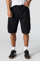 Button Pocket Longline Cargo Short