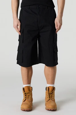 Multi Pocket Longline Cargo Short