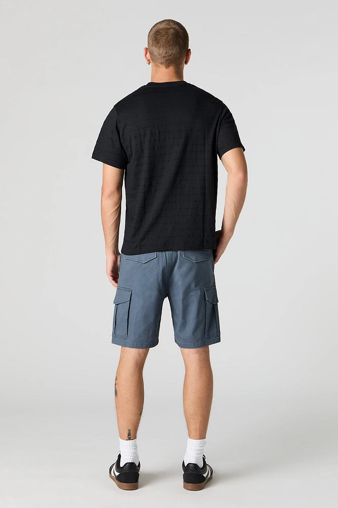 Short cargo classique à taille coulissante
