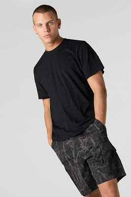 Short cargo classique à taille coulissante