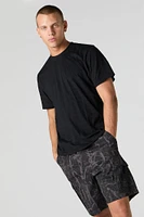 Short cargo classique à taille coulissante