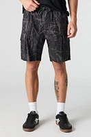Short cargo classique à taille coulissante
