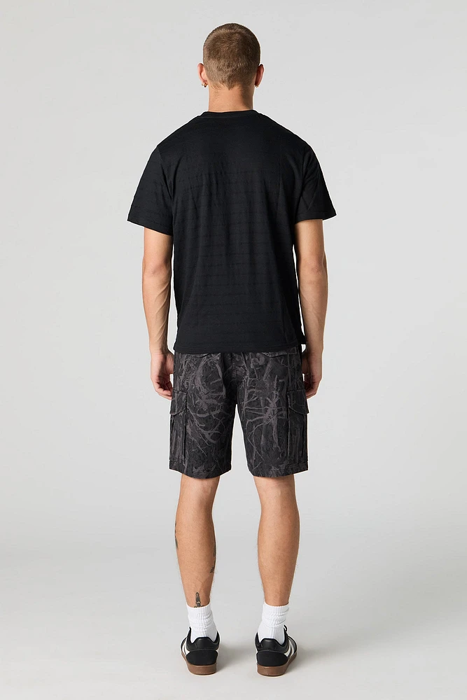 Short cargo classique à taille coulissante