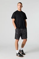 Short cargo classique à taille coulissante