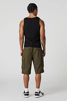 Zipper Cargo Short