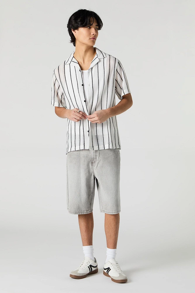 Boxy Denim Jort
