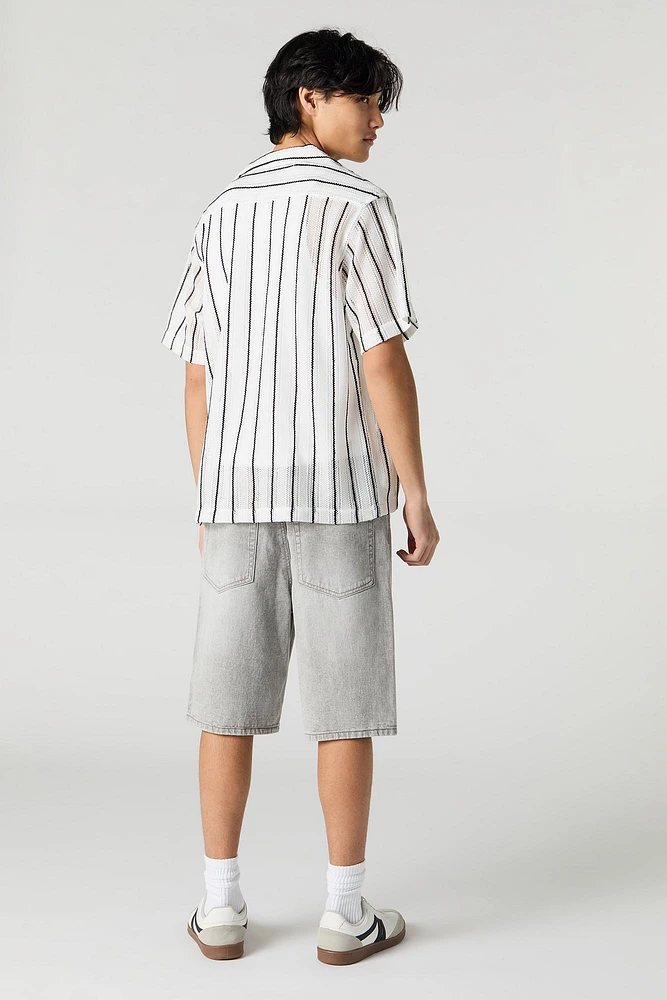 Boxy Denim Jort