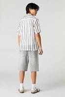 Boxy Denim Jort