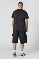 Baggy Multi Pocket Cargo Jort
