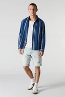 Distressed Denim Short