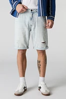 Distressed Denim Short