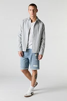 Distressed Denim Short
