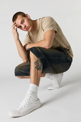 Denim Skater Jort
