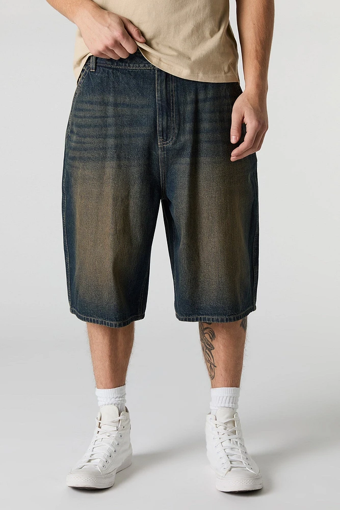 Denim Skater Jort