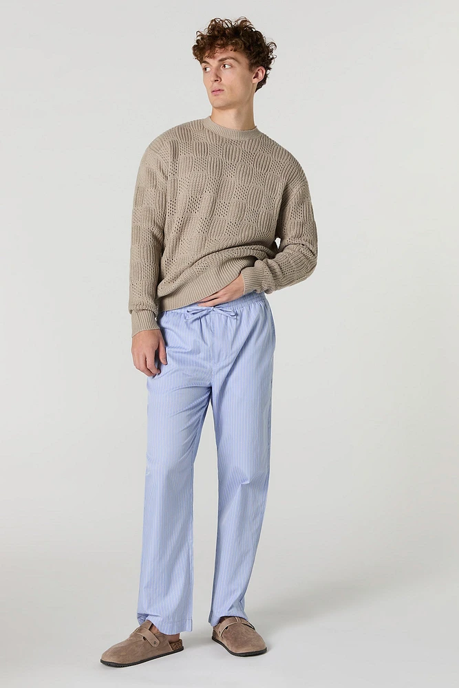 Pantalon de pyjama en popeline