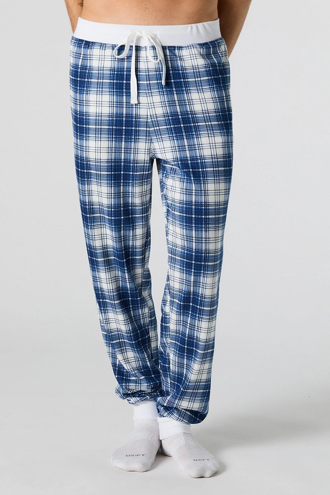 Jogger de pyjama à carreaux