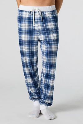 Jogger de pyjama à carreaux
