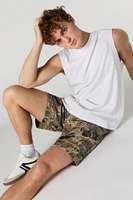 Solid Drawstring Short