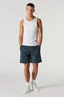 Mid Length Drawstring Short