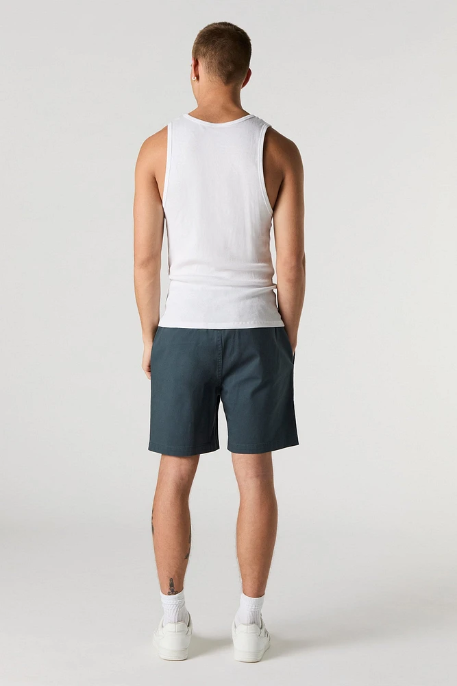 Mid Length Drawstring Short